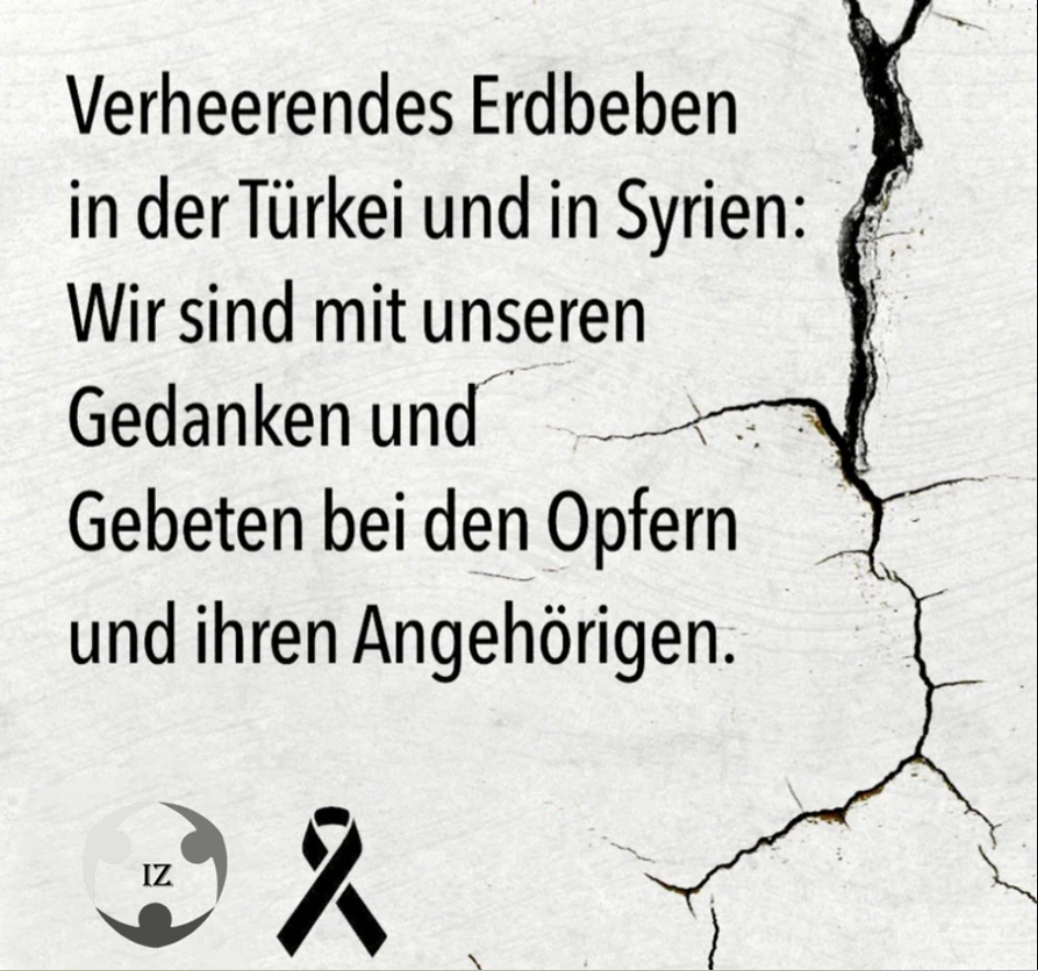 Erdbeben Türkei und Syrien!